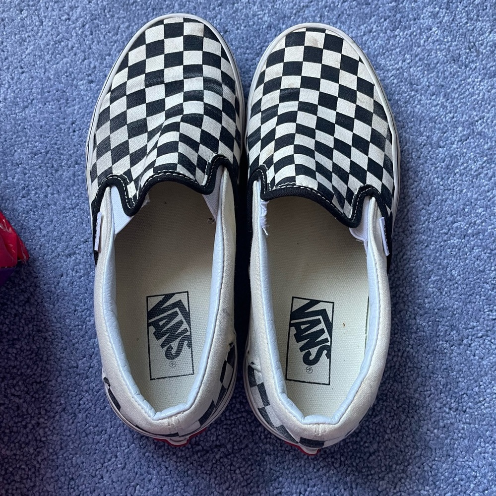 Vans Checkered Slip ons